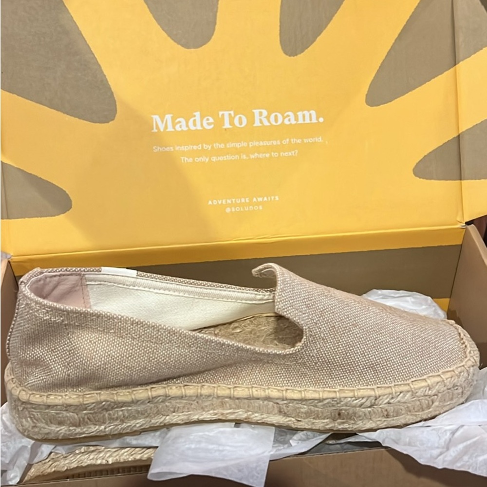 Soludos Tan Espadrilles